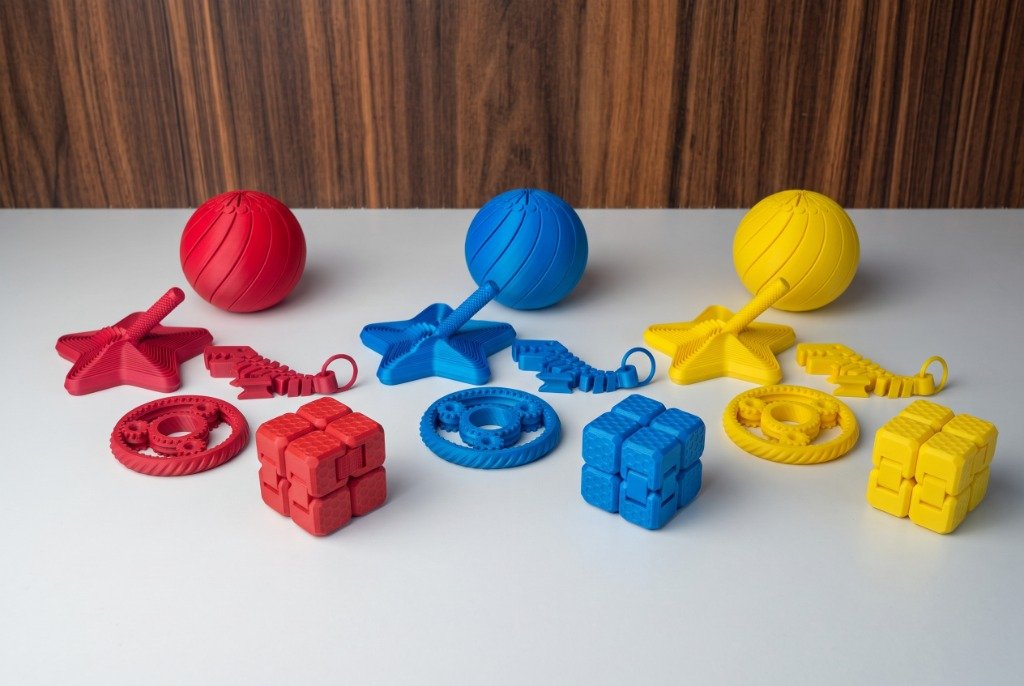 Brinquedos Sensoriais para Adultos: Como os Fidget Toys de Mesa Aliviam o Estresse e Devolvem o Foco no Trabalho